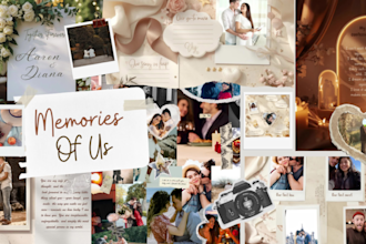 create a personalized romantic scrapbook gift for your partner or anniversary