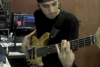 record pro bass guitar for rock, pop, funk, jazz and metal