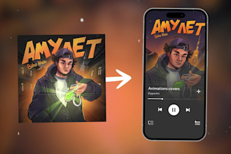 animate your album cover for spotify canvas and ig