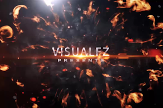 create cinematic fire intro trailer teaser
