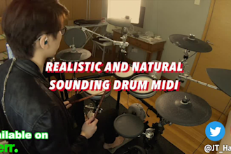be your drummer for your covers or original recordings
