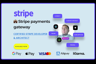 integrate stripe into react, nextjs or nodejs payment system