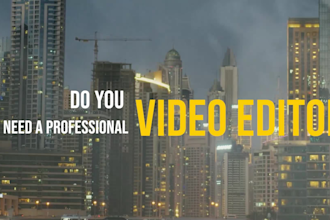 do conceptual real estate youtube video edit