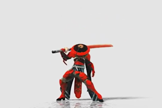 do 3d game character animation 3d rigging model unreal engine ue5 game animation
