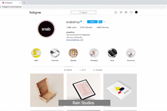 create a modern instagram story or promo video editing