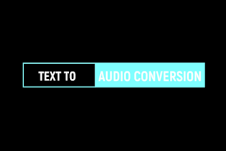 convert text to audio