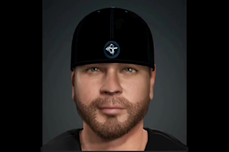 create hyper realistic 3d vtuber model, vrchat, vrm model vseeface for streaming