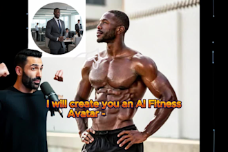 create realistic ai fitness avatars for gyms and trainers