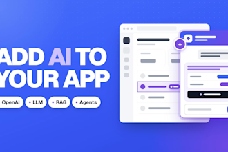 integrate openai, llm and ai agents into your app