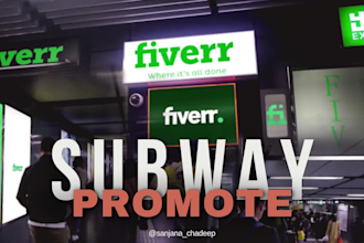 get your brand, logo, or company name placed on subway ad boards