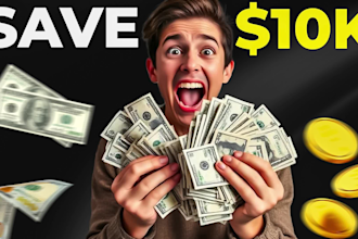 create eye catchy cash cow youtube thumbnail design for you
