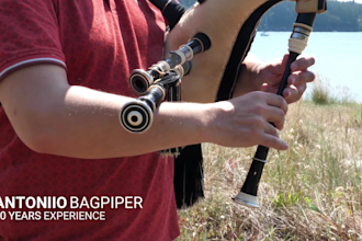 record the best galicia bagpipes for your project
