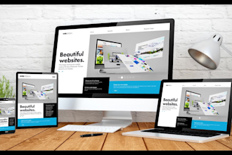 design and develop a responsive wordpress website