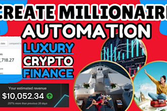 do, cash cow, luxury, finance, crypto video to become millionaire