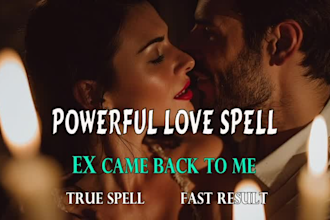 release a love spell to bring your lover back to you