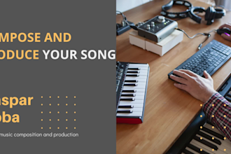 compose and produce a song for short film videogame or ad
