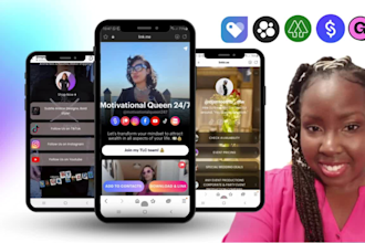 set up linktree bio link landing page for social media