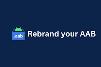 modify your aab file, rebrand your aab file and modify android app bundle