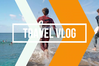 edit travel vlogs for your youtube channel