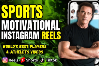 create sports and athelete motivational instagram reels, youtube shorts, tiktok