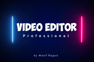 do video editing for instagram, youtube, tiktok social media