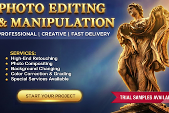 do advanced photo manipulation, compositing and complex retouching