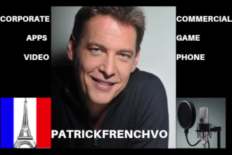 record any professional native french voice over or audio message for you