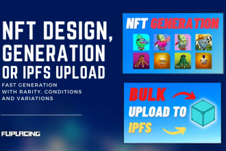 generate or bulk upload your entire nft collection to ipfs