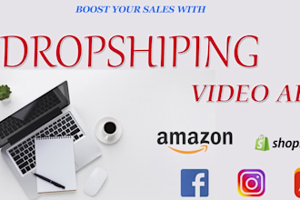 create viral shopify and facebook dropshipping video ads