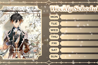 design cute and custom animated vtuber overlays elevate your persona