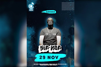 create animated motion flyer, gym, party, event, poster