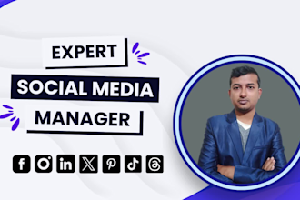 be your instagram marketing manager, social media expert, content creator and VA