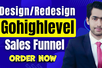 design gohighlevel sales funnel, gohighlevel workflow automation