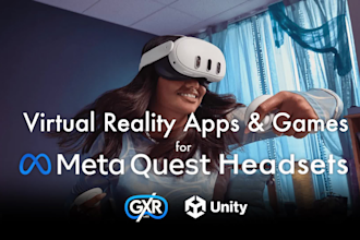 make virtual reality apps or games for your meta quest