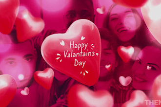 create love or valentines day photo slideshow