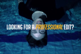 do professional video editing and post production