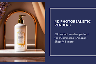 do 3d product modeling and 3d product rendering