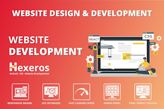 design and develop beautiful websites