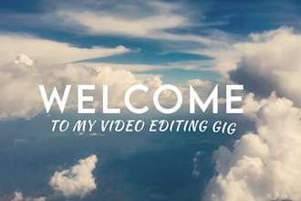 do professional events video editing with cinematic touch