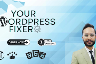 fix wordpress issues, errors or problems