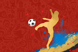 create an amazing soccer intro end screen animations