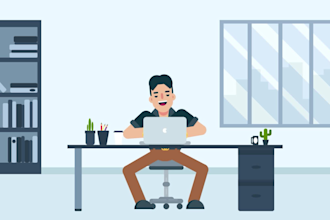 create a 2d animation explainer video