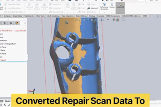 convert 3d scan to cad model in solidworks