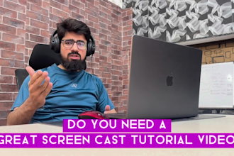 do screencast and edit explainer tutorial video for software, apps or websites