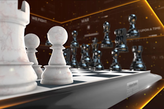produce chasing chess war action cinematic opening title