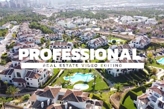 do real estate video editing within 24 hours