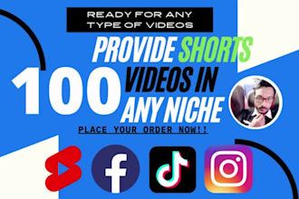 give you 300 engaging instagram reels, youtube shorts, tiktok