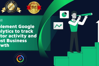 implement google analytics to track visitor activity and boost business growth