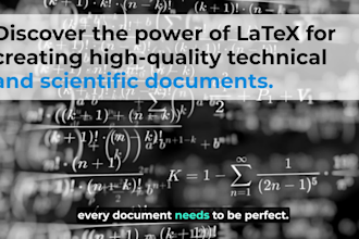 do all kinds of presentations word and latex documentation