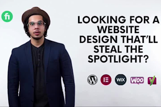 create or redesign responsive wordpress website